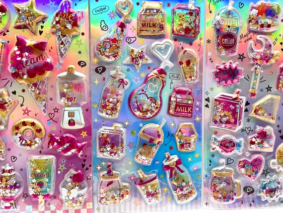 Shining magic 3d stickers( glitter) – The Gifts Quest