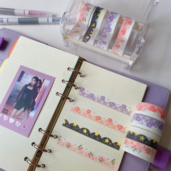 Cute Scene Washi Tape Aesthetic Scrapbooking Notebooks Diary