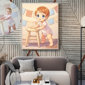 Custom Anime Portrait: Personalized Digital Drawing from Photo