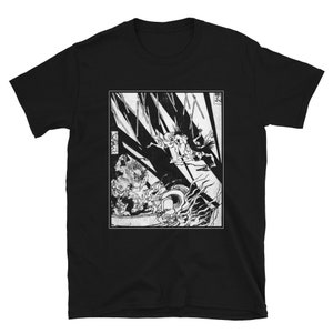 Ancient Japanese Art Raining Swords Shirt, Japanese Traditional, 18th Century Art, anime, Yokai, Japanese Mythology, oni shirt, hannya shirt