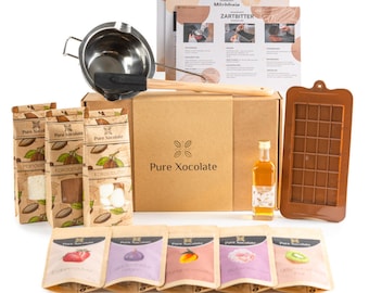 DIY set for making your own chocolate (starter set) | Personalize your chocolate to your taste |