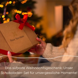 Schokolade selber machen Set DIY-Schoko-Kit Schokoladen-Geschenkidee für Kinder Erwachsene Ideal zum Geburtstag Valentinstag und Weihnachten Bild 7