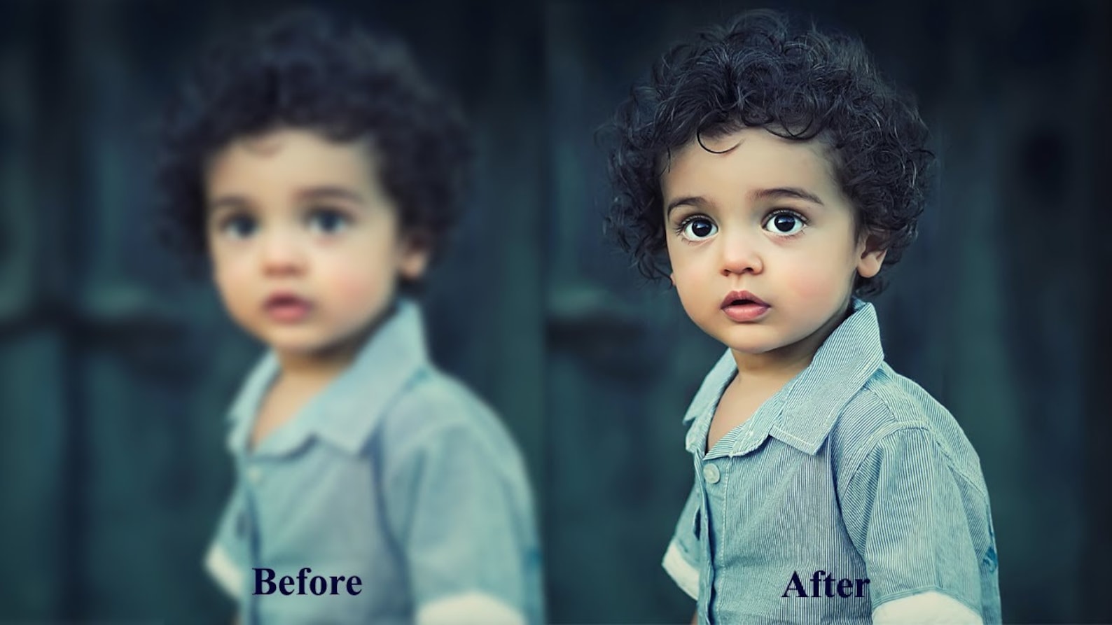 Old, Blurred or Low Quality Photos Converts to High Quality Images With