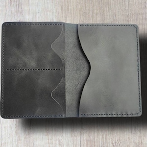 Cartera de pasaporte de cuero / billetera de viaje / organizador de pasaporte de cuero / bolsa de viaje / billetera de cuero/