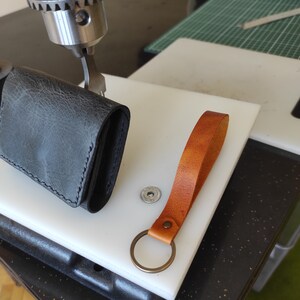 Organiseur multi-cartes, étui de visite en cuir, grand porte-cartes, porte-cartes en cuir, porte-cartes en cuir, portefeuille en cuir, cadeau pour homme,