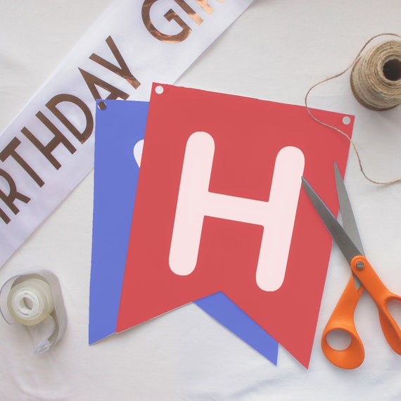 Happy Birthday Banner Template Printable