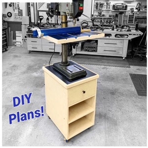 DIY mobiele boormachinekast digitale plannen