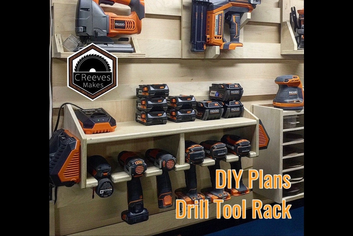 Diy drill storage plans hotsell