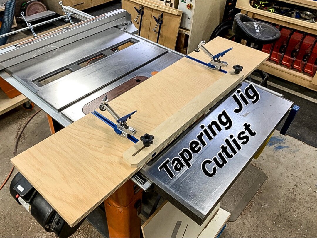 DIY Taper/ Jointer Jig Cutlist Etsy