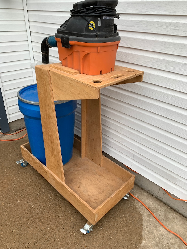 DIY Mobile Dust Collector Cart Digital Cut List/ Plans Etsy