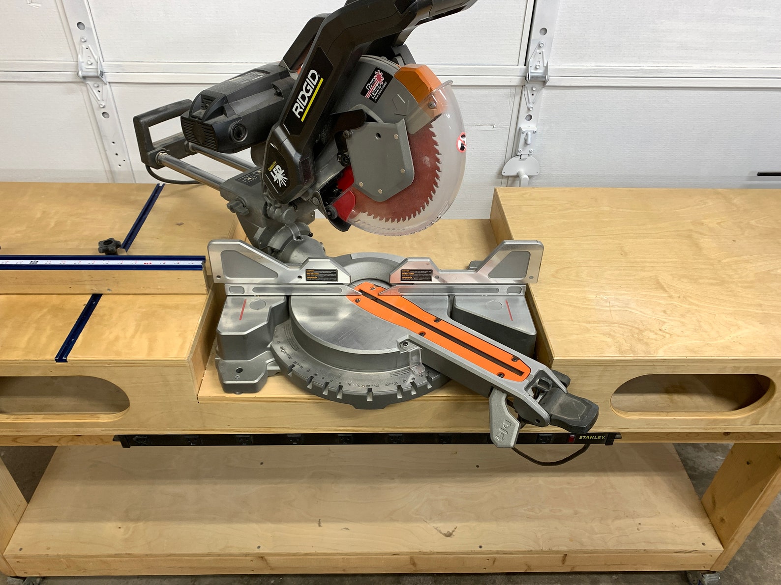 DIY Mobile Miter Saw Station Digital Plans Etsy