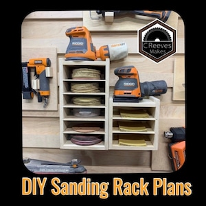 DIY Sanding Rack Plans