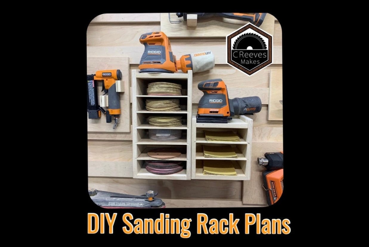 Manual Sand Racking DIY Sanding Rack Plans - Etsy