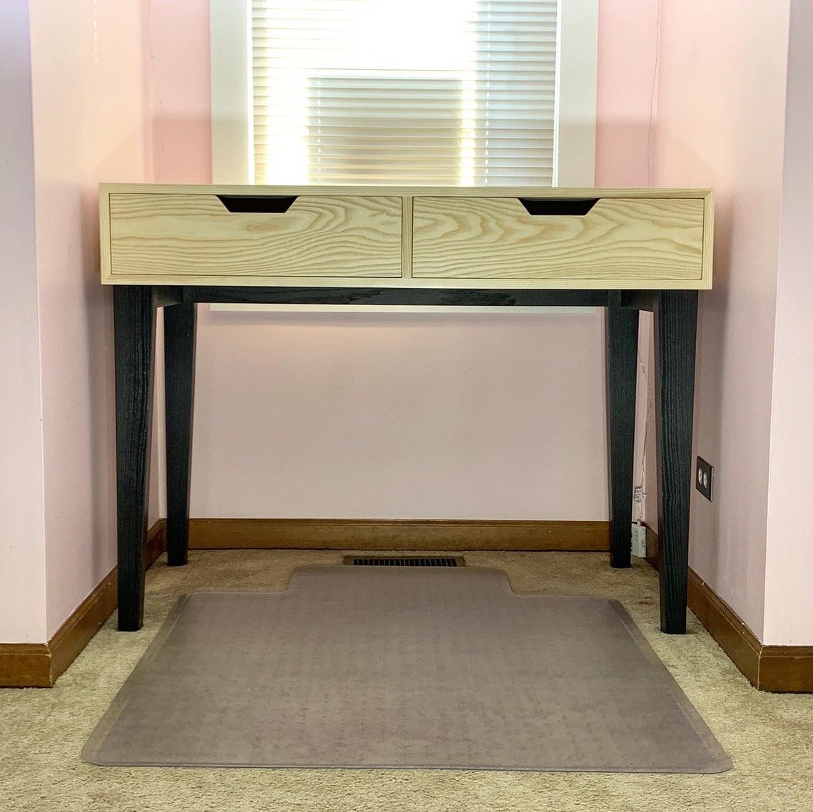 DIY Plywood Desk Plans Etsy