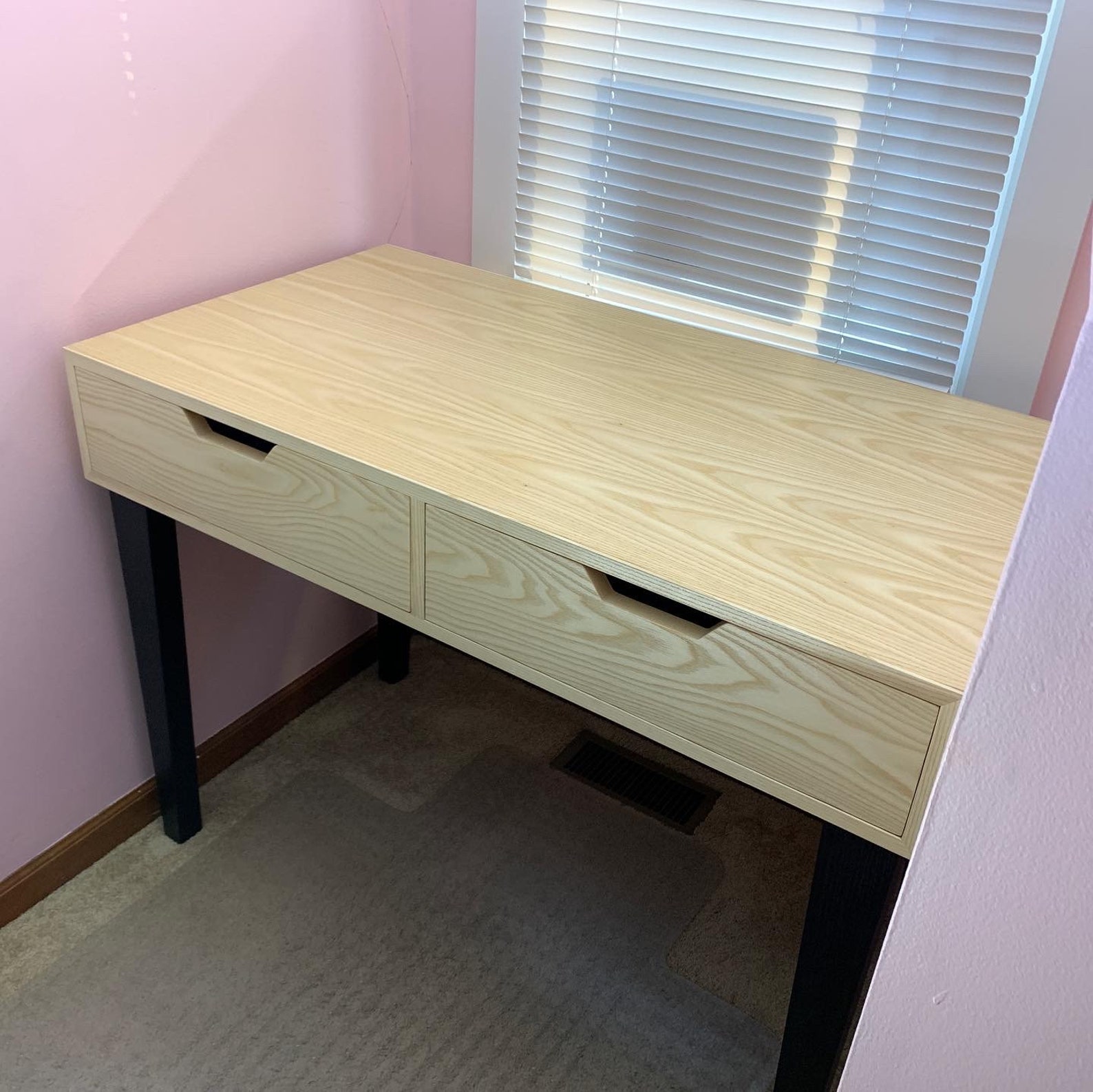 DIY Plywood Desk Plans Etsy