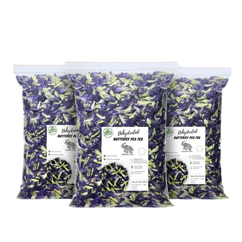 Organic Blue Butterfly Pea Flower | Dried Clitoria Ternatea image 5