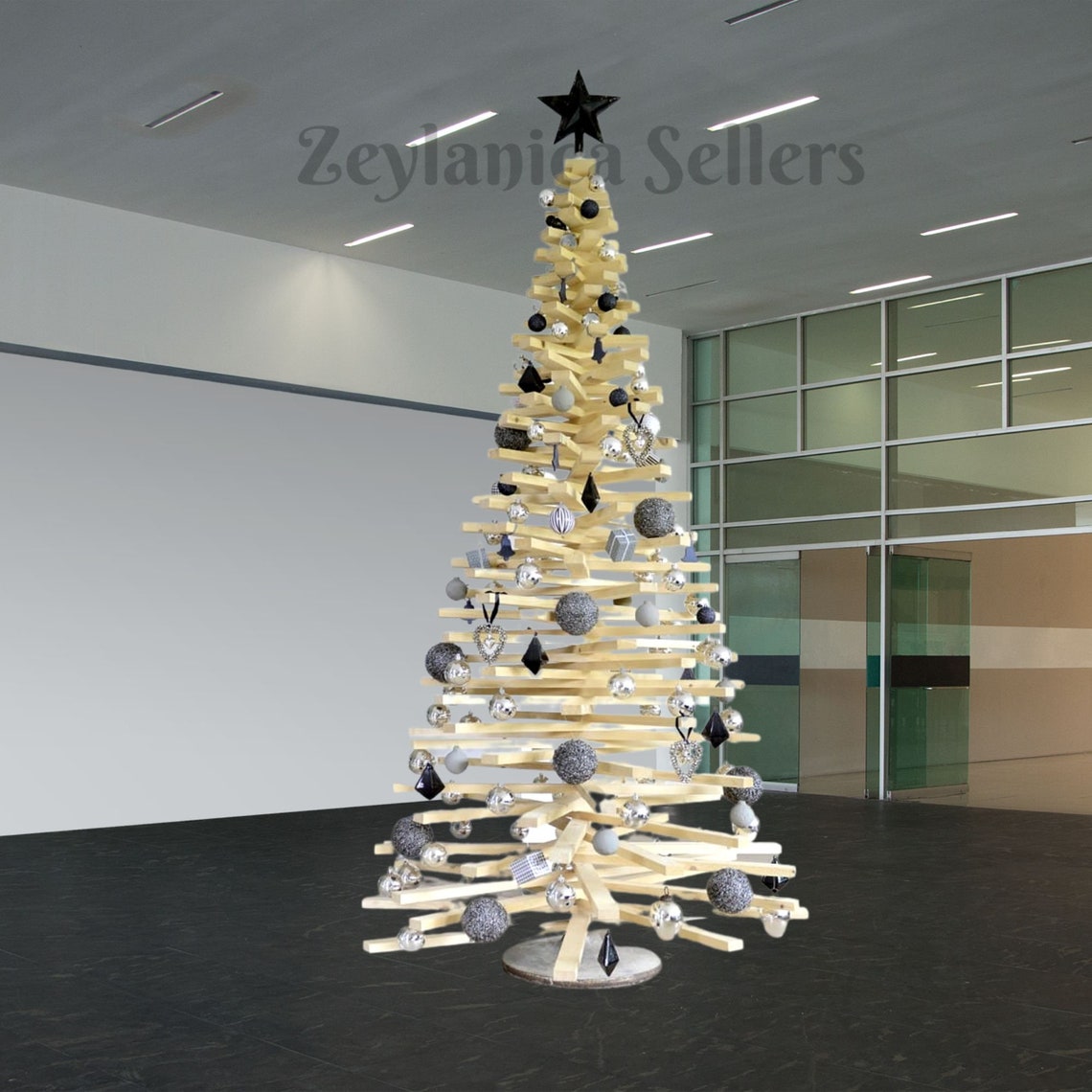 Christmas Tree Eco Friendly and Modern Christmas Tree Etsy