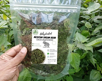 Mexican Dream Herb | Calea zacatechichi | Natural Mexican Dream Herb Leaf | Dried Calea zacatechichi