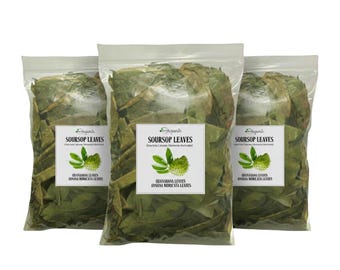 Dried Soursop Leaves, Natural Herbal Tea, Graviola Leaves
