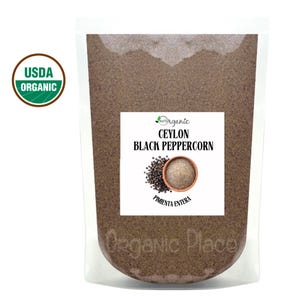 Peppercorn Whole | Whole Black Pepper | Pimienta Entera | Peppercorns | Ceylon Black Pepper | Black Peppercorn Whole | Powder, Whole
