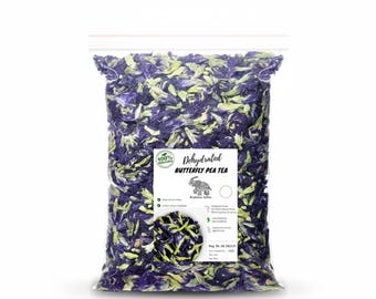 Organic Blue Butterfly Pea Flower | Dried Clitoria Ternatea