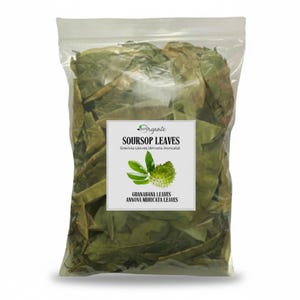 Hojas de guanábana secas orgánicas: Té de hierbas de guanábana y graviola imagen 6