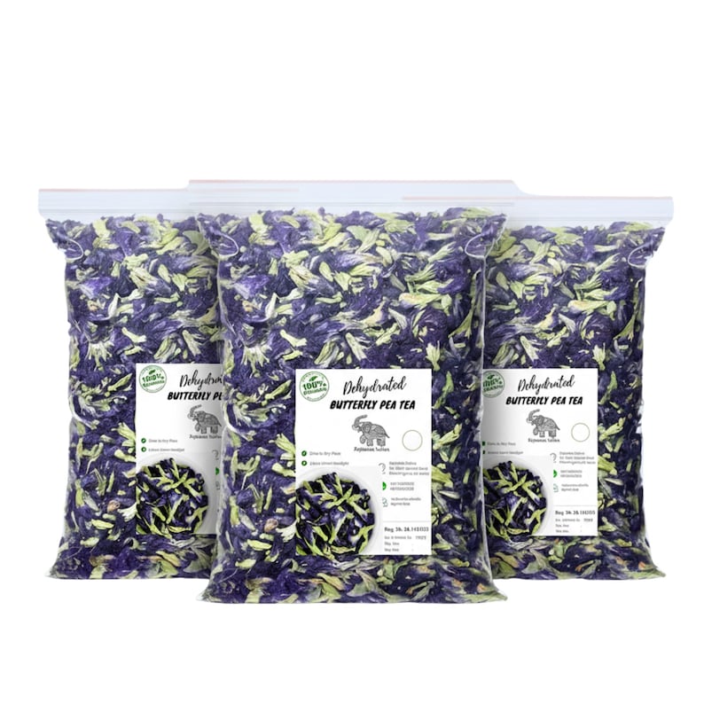 Organic Blue Butterfly Pea Flower | Dried Clitoria Ternatea image 6