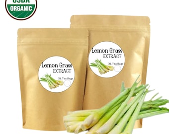 Organic Lemongrass Tea Bag