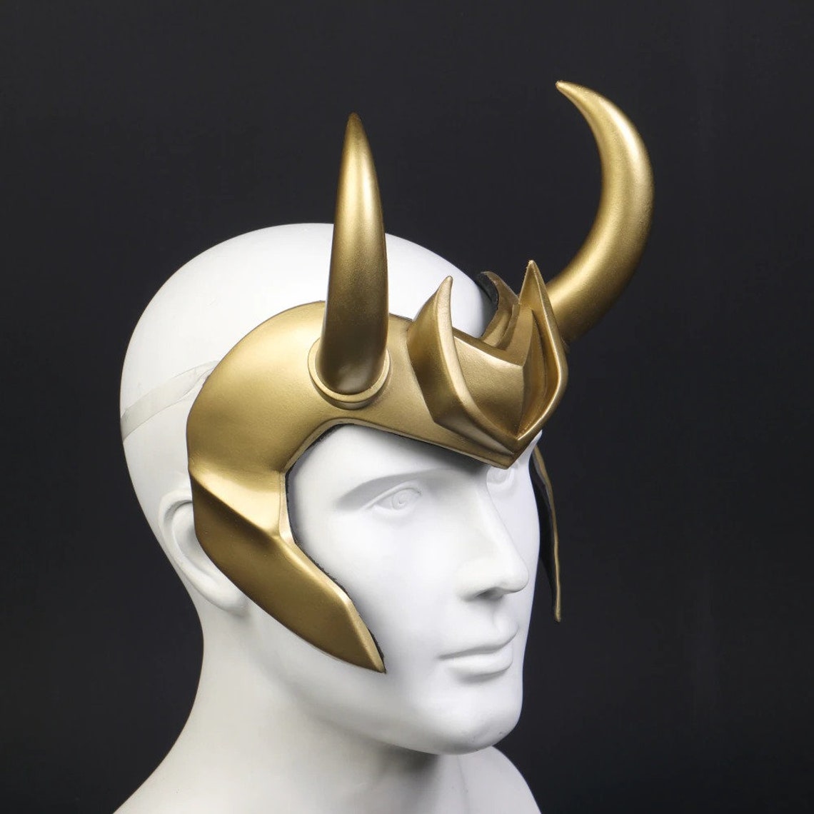 Loki Crown Horns Cosplay Headgear Helmet Superhero Props Adult Etsy