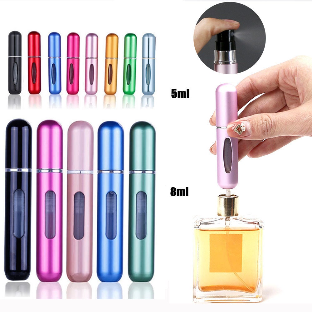 Luxurious 5ml Leather Perfume Dispenser Bottle Refill Atomizer For Travel  Spray With Ultral Fine Mist Fragrance Container - AliExpress