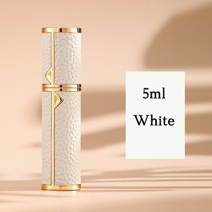 Luxury Leather 5ml 10ml Perfume Atomizer (1PCS) Empty Cologne