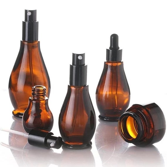 50/100/150/200 ML Spray Bottle Portable Green Plastic Sprayer Bottle  Refillable Travel Perfume Bottle Cosmetic Containers