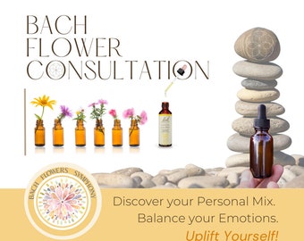 Custom Blend + Bach Flower Consultation (Online) + Shipping