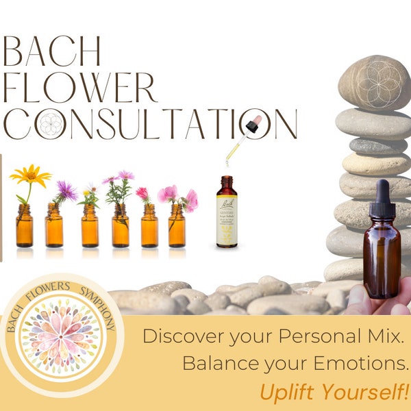 Custom Blend + Bach Flower Consultation (Online) + Shipping