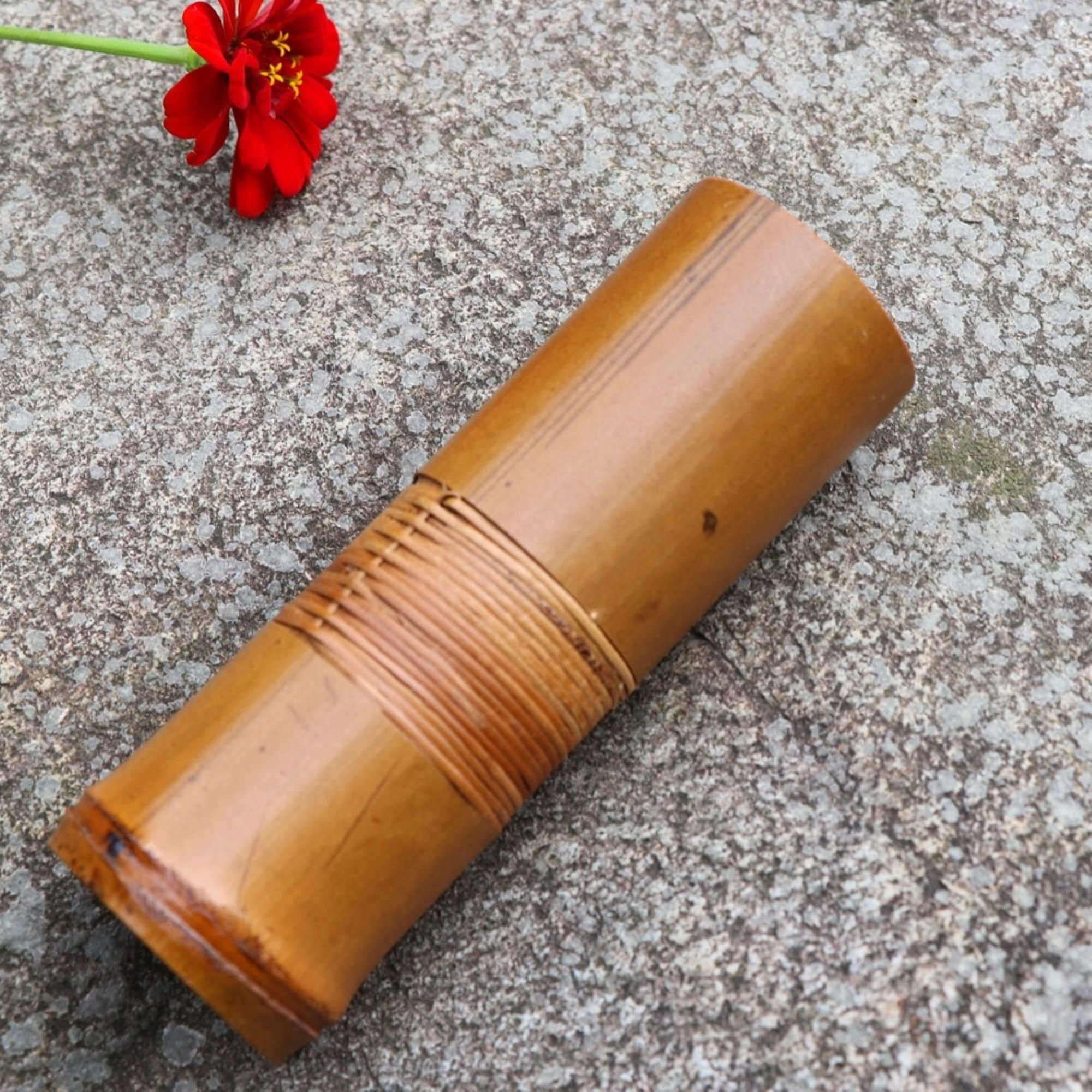 Bamboo Flower Vase For Home Decoration Handmade Wedding Etsy