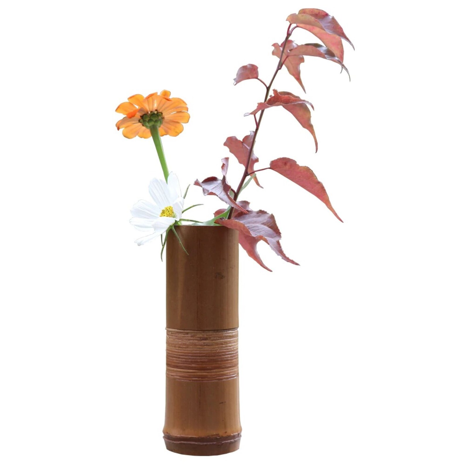 Bamboo Flower Vase For Home Decoration Handmade Wedding Etsy