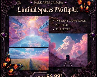 Liminal Spaces PNG Clipart | Dreamcore Surreal Graphics (Digital Download)