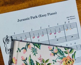 Jurassic Park Theme - Easy Piano