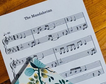 The Mandalorian Easy Piano