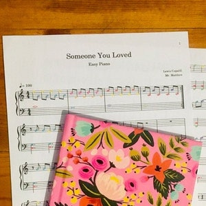 Someone You Loved - Easy Piano