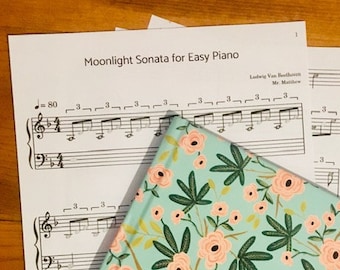 Moonlight Sonata Easy Piano