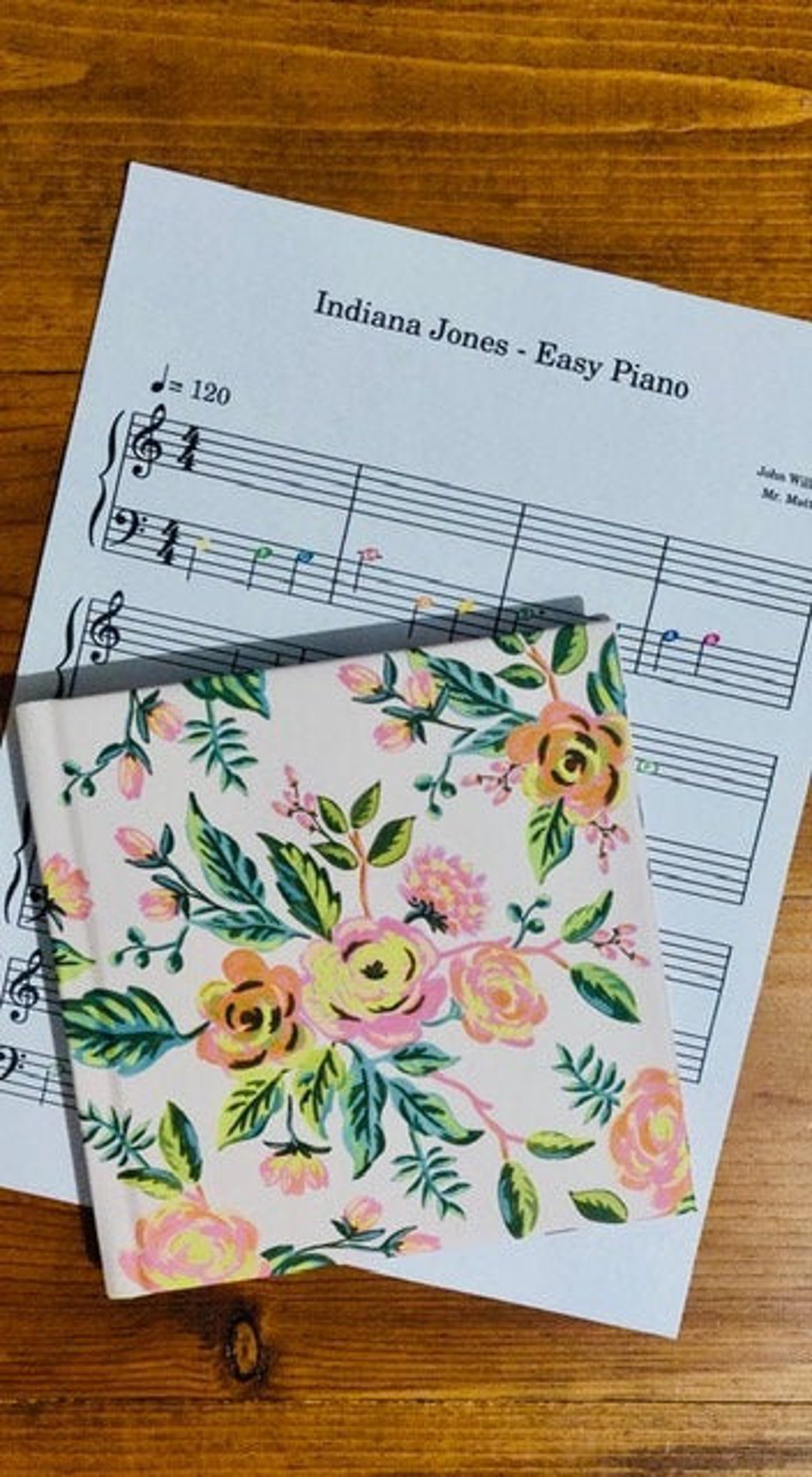 Indiana Jones Easy Piano Etsy