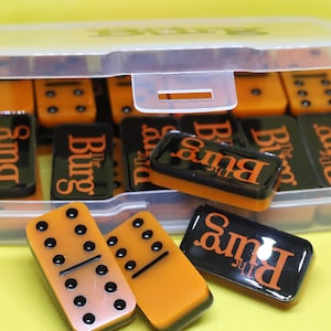 Halloween Inspired Custom Dominoes Set