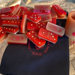 Conjunto de dominós inspirado nos "49ers" da NFL