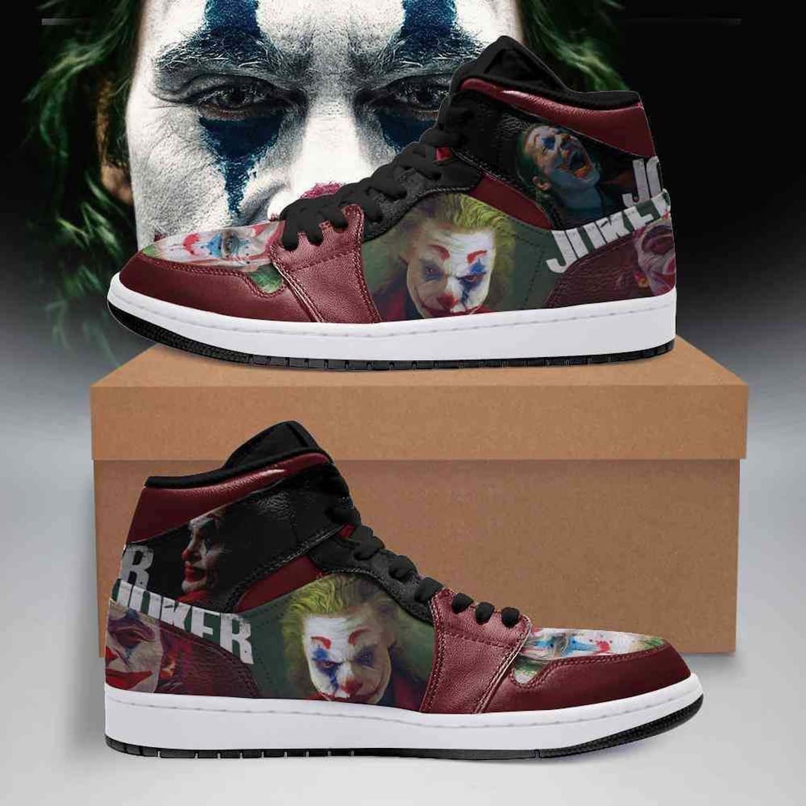 High quality Joker Sneakers Joker Jordan 1 Shoes | Etsy