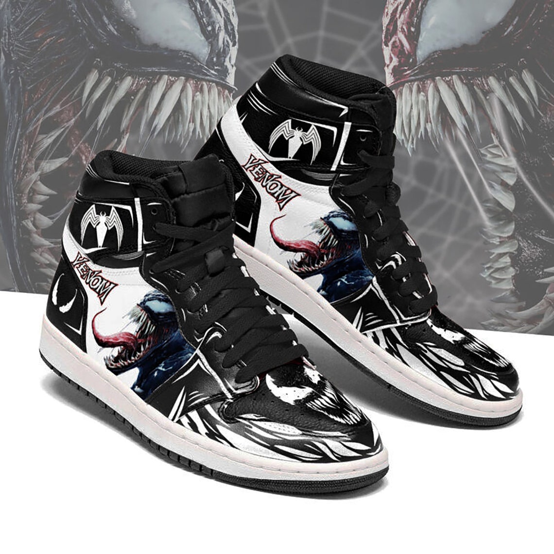 Hight quality Venom Jordan 1 Shoes Venom Personalized Shoes Etsy