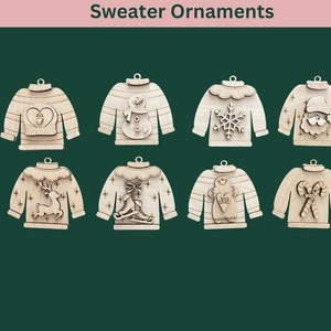 DIY Sweater Ornament kit