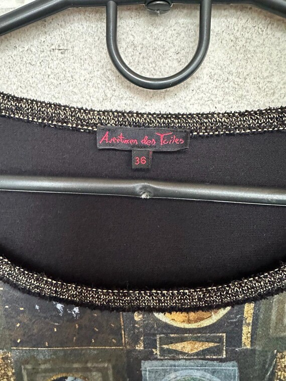 Aventures Des Toiles Patchwork Mini Long Sleeve B… - image 7