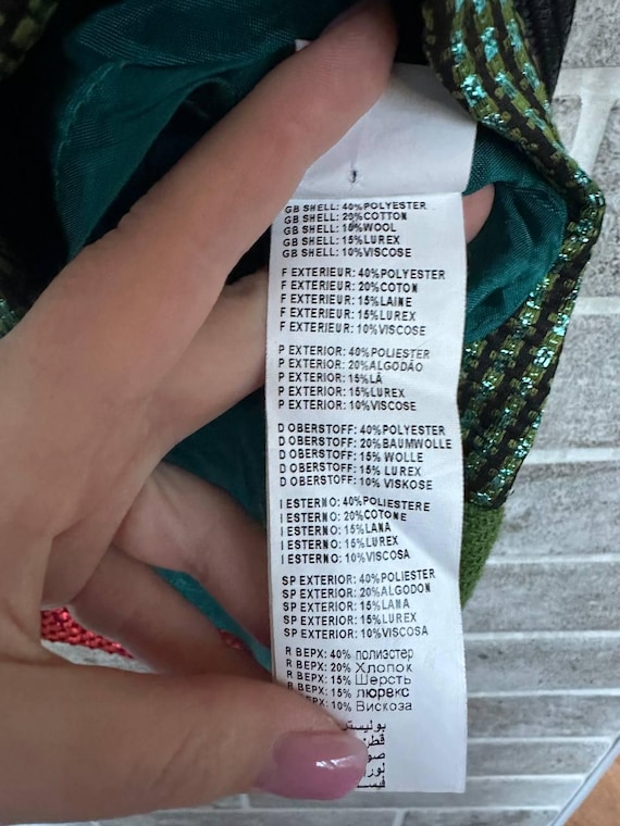 Desigual Patchwork Mini Skirt Boho Embroidered Wr… - image 12