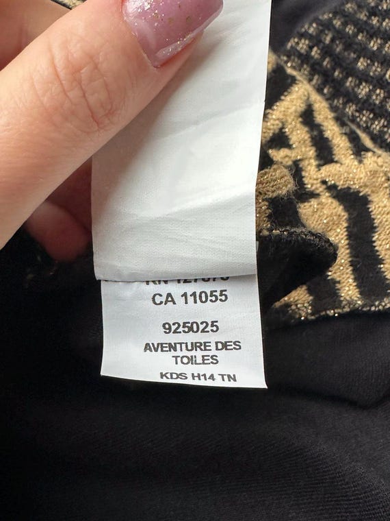 Aventures Des Toiles Patchwork Mini Long Sleeve B… - image 13